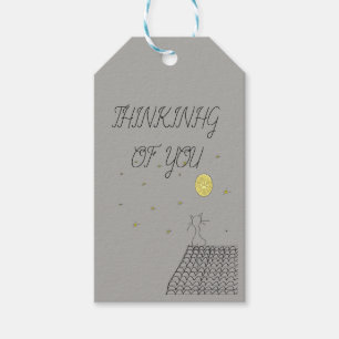 Denken Sie an Sie - Geschenkmarke Geschenkanhänger