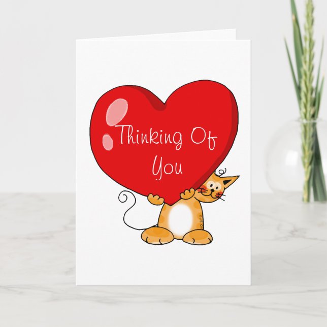 Denken Sie an Sie Karte (Vorderseite)