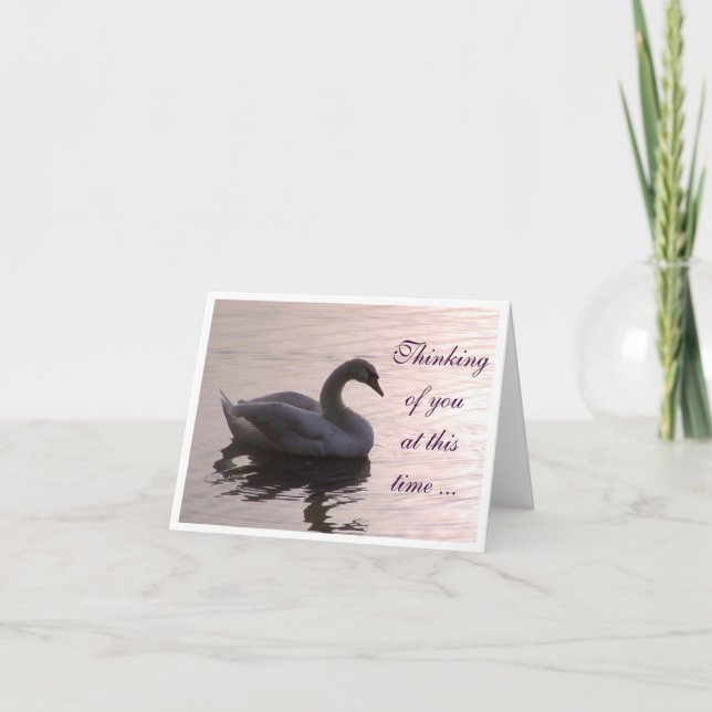 Denken Sie an Sie ... Karte (Vorderseite)