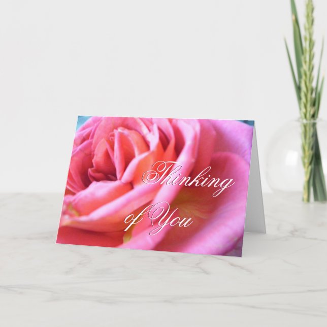 Denken Sie an Sie Karte (Vorderseite)