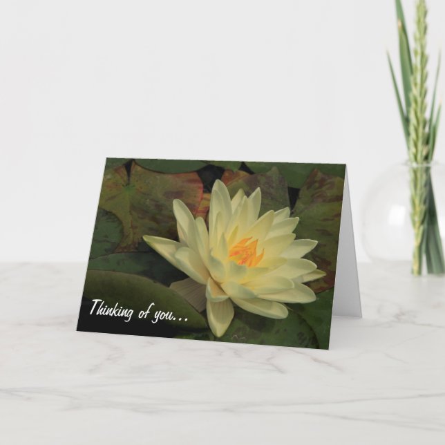 Denken Sie an Sie Karte (Vorderseite)