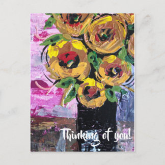 Denken Sie an Sie Postkarte