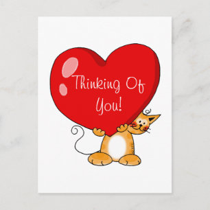 Denken Sie an Sie Postkarte