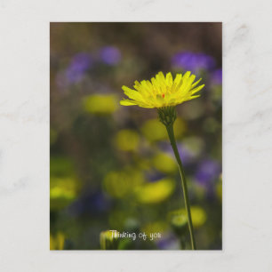 Denken Sie an Sie! Postkarte