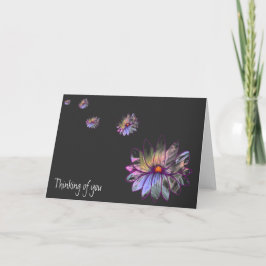 Denken Sie an Spritzer Lotus Blume Karte