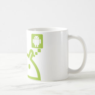 Denken Sie Android Kaffeetasse