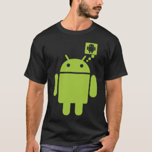 Denken Sie Android T-Shirt
