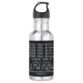 Denken Sie auf diese Sache-christlichem Edelstahlflasche