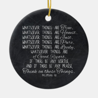 Denken Sie auf diese Sache-christlichem Keramik Ornament