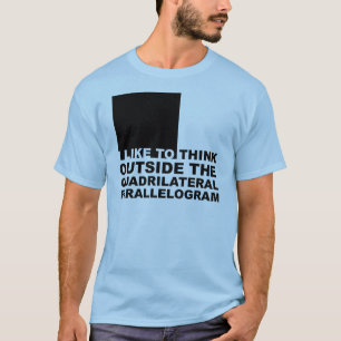 Denken Sie außerhalb des Kasten-lustigen T - Shir T-Shirt