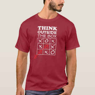 Denken Sie außerhalb des Kastens T-Shirt
