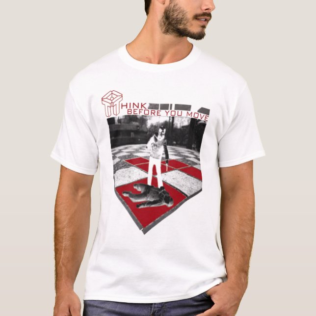 denken Sie b4 T-Shirt (Vorderseite)
