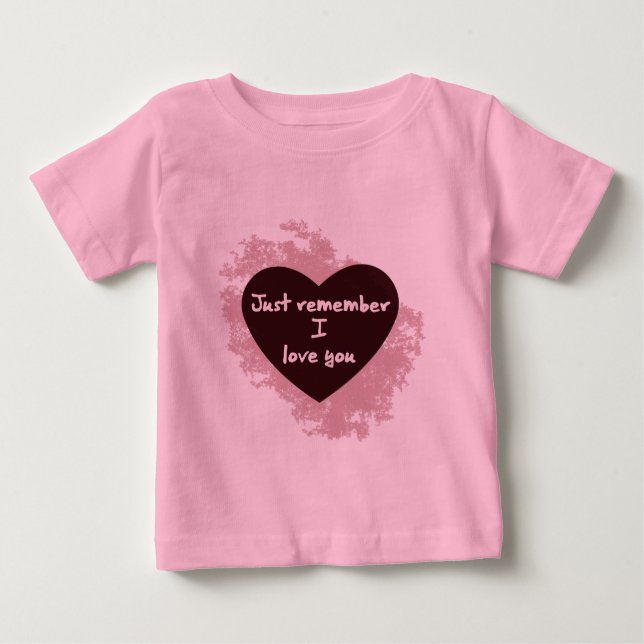 Denken Sie daran Baby T-shirt (Vorderseite)