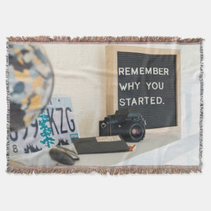 Denken Sie daran, warum Sie Motivation Spaß begonn Decke