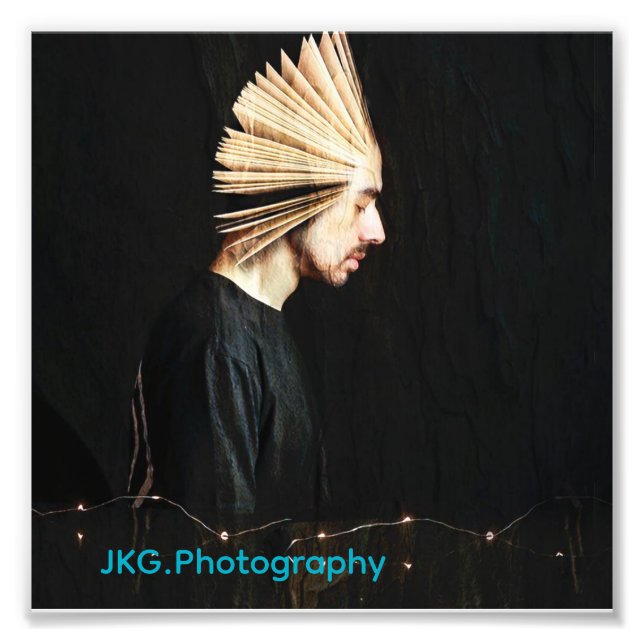 Denken Sie darüber nach Fotodruck (Vorne)