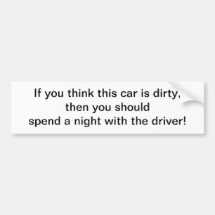 Denken Sie, dass dieses Auto - Autoaufkleber