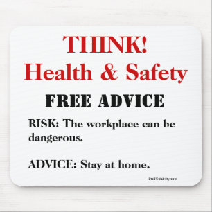 Denken Sie Gesundheit und Sicherheit! - FREIER Mousepad
