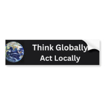Denken Sie global, handeln Sie lokal, Klimaschutz