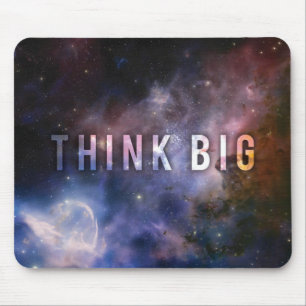DENKEN Sie GROSSES - der Raum und Universum, die Mousepad