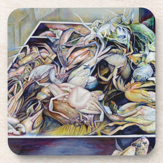 Denken Sie mal über die Bühne hinaus, Singapur Getränkeuntersetzer (Vorderseite)