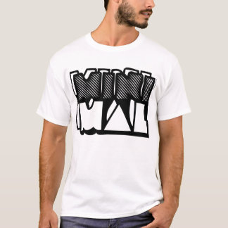 Denken Sie minimales T-Shirt