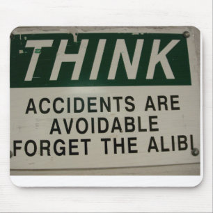 Denken Sie Mousepad