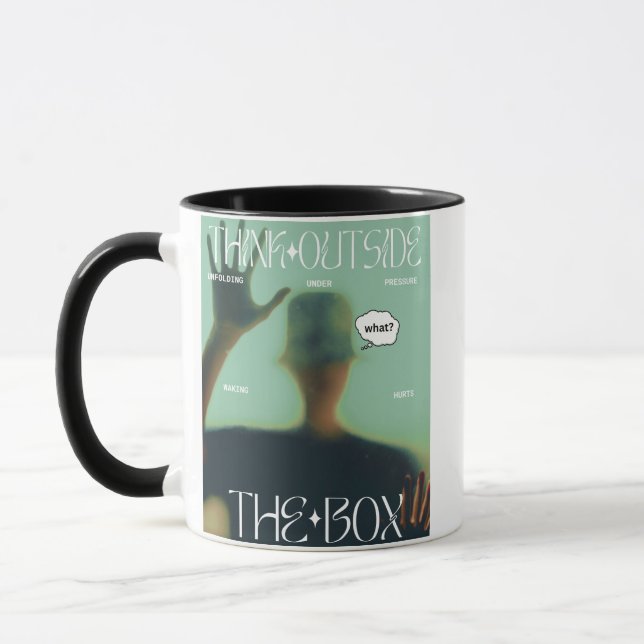 Denken Sie nach außen Tasse (Links)