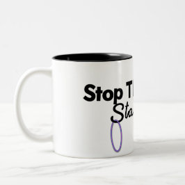 Denken Sie nicht mehr an Gefühl-Tasse starten Zweifarbige Tasse