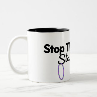 Denken Sie nicht mehr an Gefühl-Tasse starten Zweifarbige Tasse