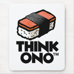 Denken Sie Ono Spam Musubi Mousepad