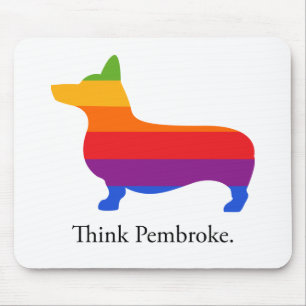 Denken Sie Pembroke Mousepad