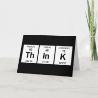 Denken Sie Periodensystem