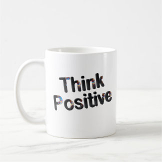Denken Sie Positiv Kaffeetasse