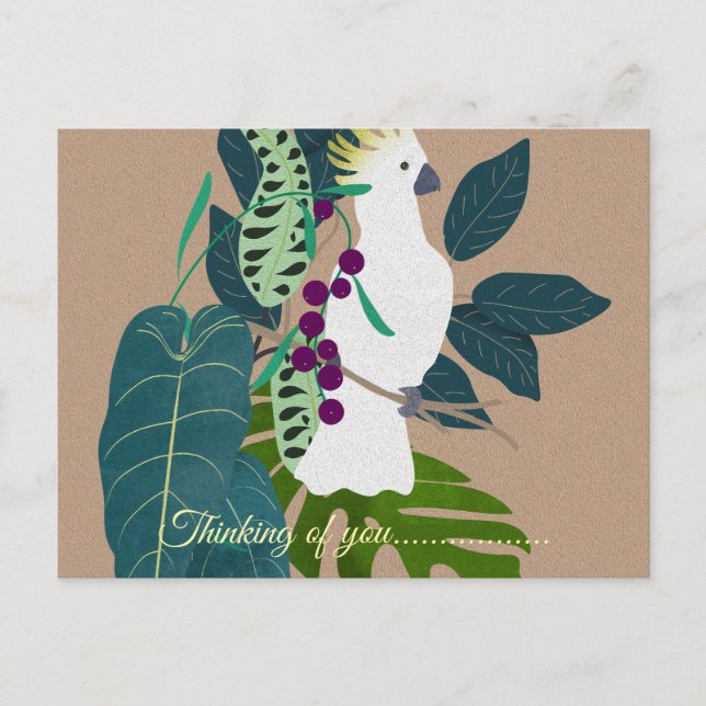 Denken Sie Postkarte (Vorderseite)