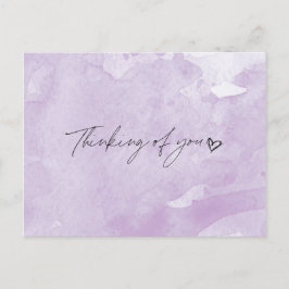 Denken Sie Postkarte