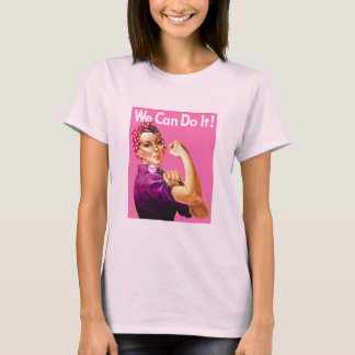 Denken Sie Rosa T-Shirt
