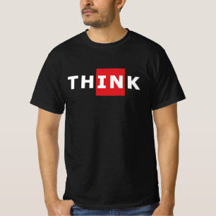 Denken Sie über den Kasten nach T-Shirt