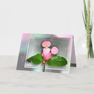 Denken Sie über diese Dinge nach Karte