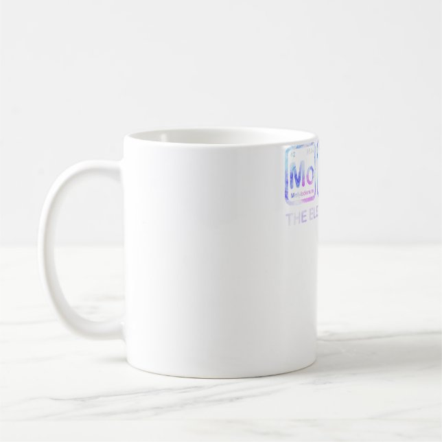 denken Sie wie ein Proton bleibe positive lustige  Kaffeetasse (Links)