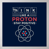 Denken Sie wie ein Proton Chemie Nerd Dorm Room
