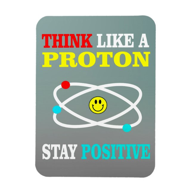 Denken Sie wie ein Proton Magnet (Vertikal)