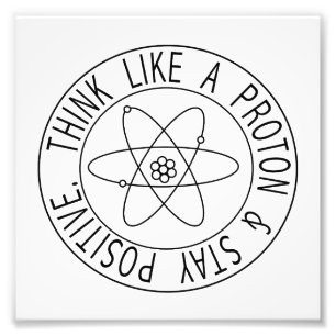 Denken Sie wie Proton Fotodruck