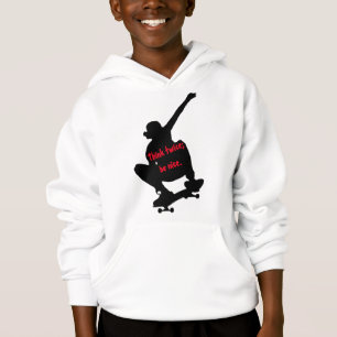 Denken Sie zweimal; seien Sie nettes Kindert-stüc Hoodie