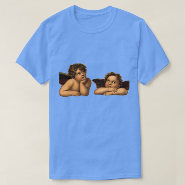 Denkende Engel 2 T-Shirt (Design vorne)
