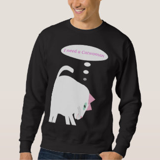 Denkende Katze Sweatshirt 