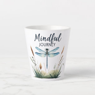 Denkende Reise - Dragonfly Natur Milchtasse