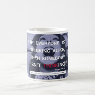 Denkende Schale Kaffeetasse
