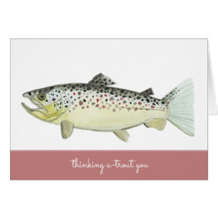 "DENKENDES A-TROUT, das SIE" kardieren