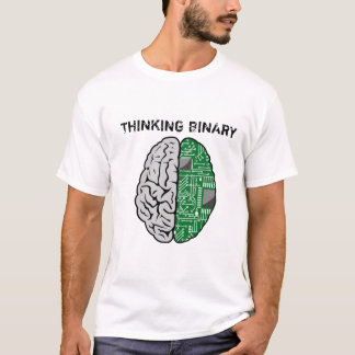Denkendes binäres Shirt