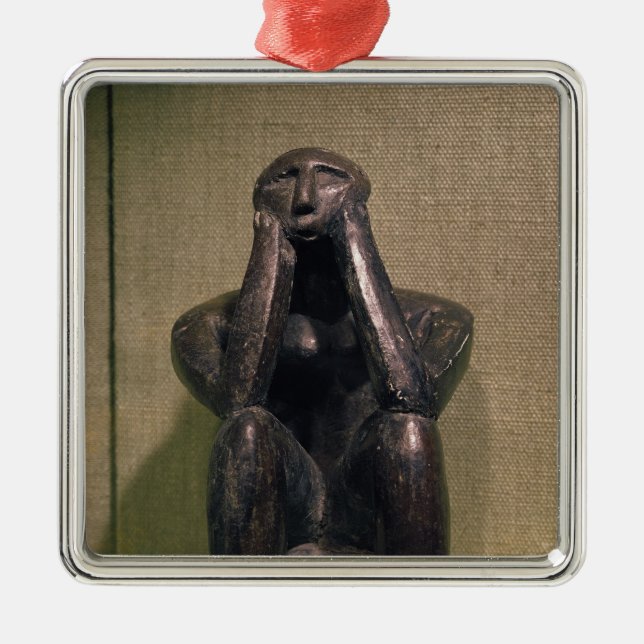 Denker von Cernovoda, Hamangia Kultur Ornament Aus Metall (Vorne)